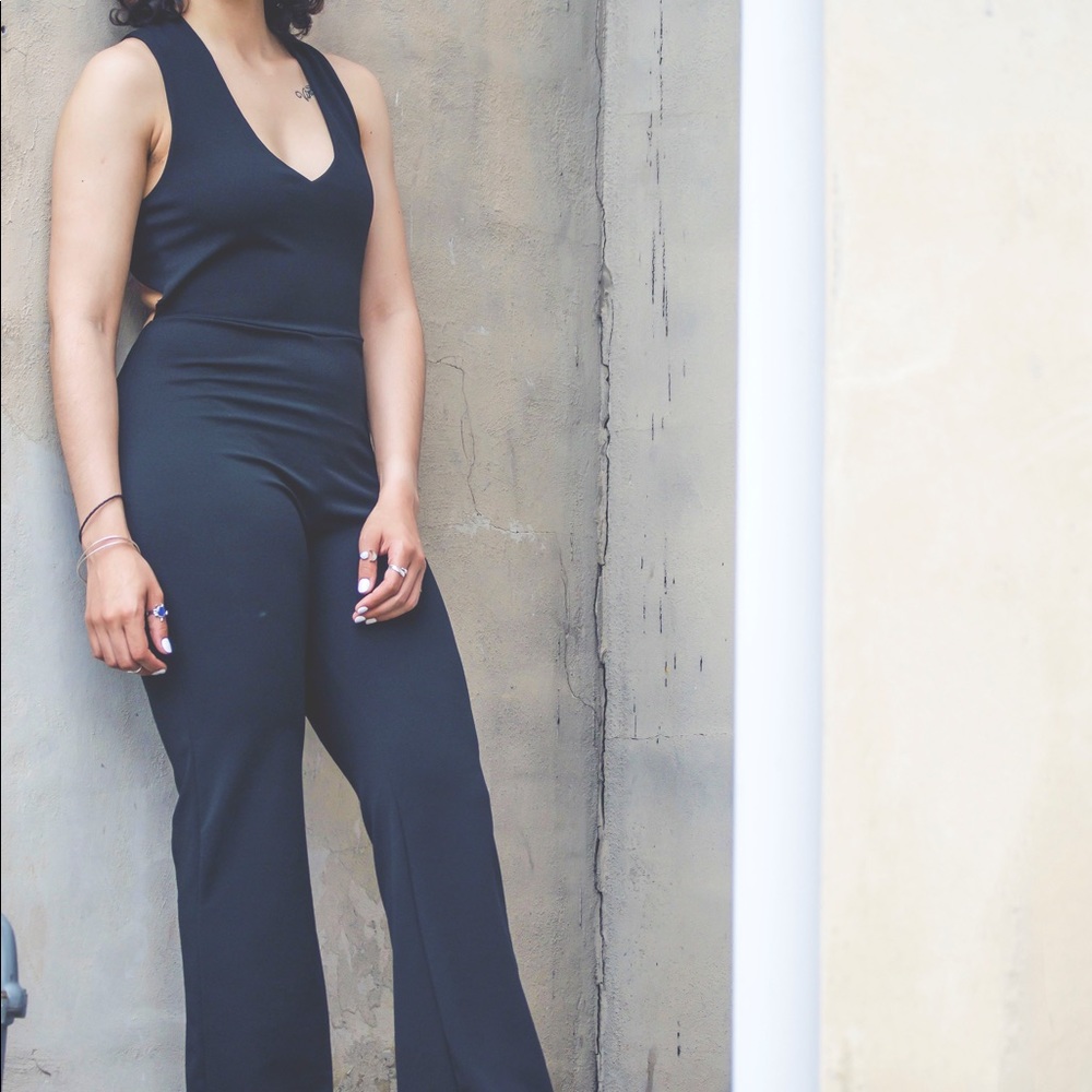 Black Fashion Nova jumpsuit